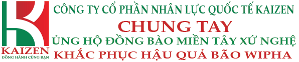 Kaizen Chung tay khắc phục hậu quả bão Wipha 2025